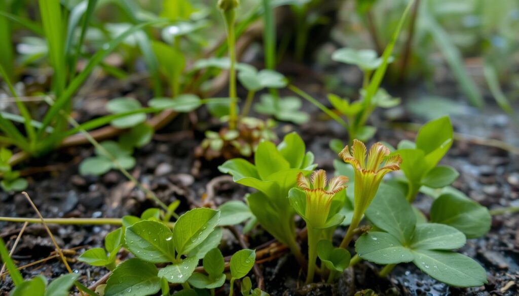 Butterwort plant in its natural habitat