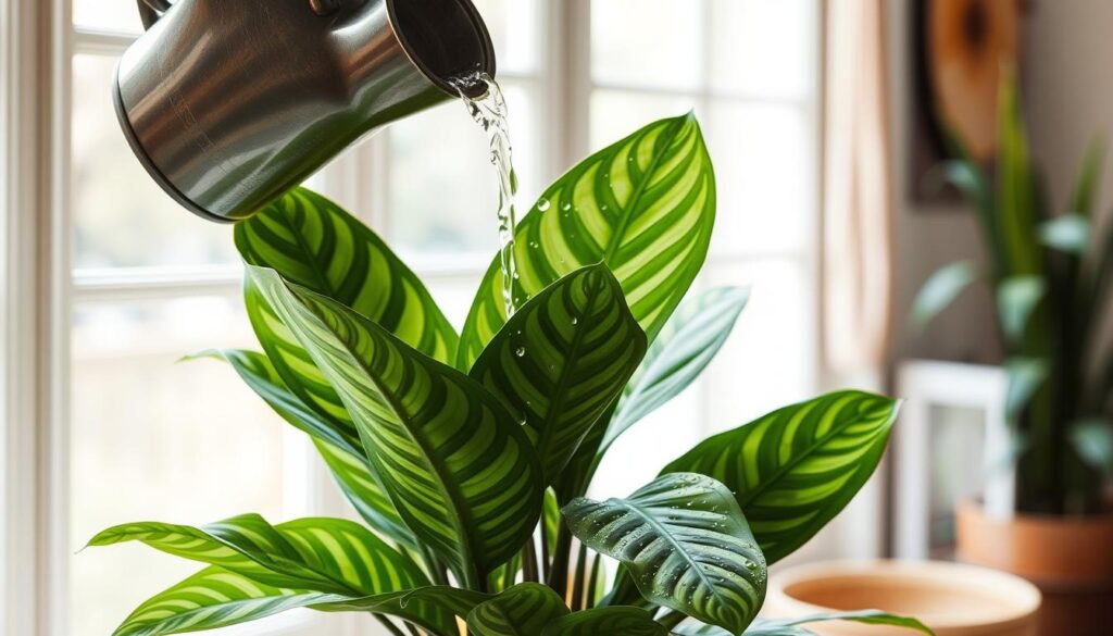 Calathea watering