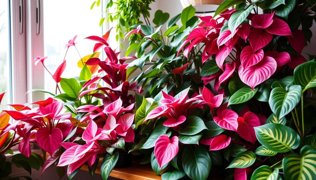 Pink House Plants