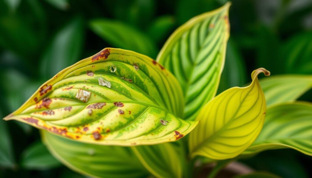 Prayer plant leaf issues