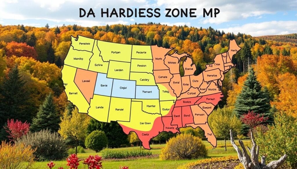 USDA Hardiness Zone Map