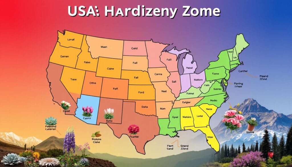 USDA hardiness zones