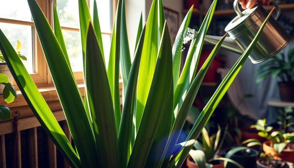 Yucca plant watering