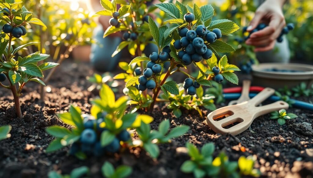 blueberry fertilization