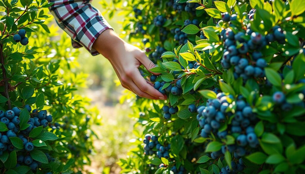 blueberry pruning