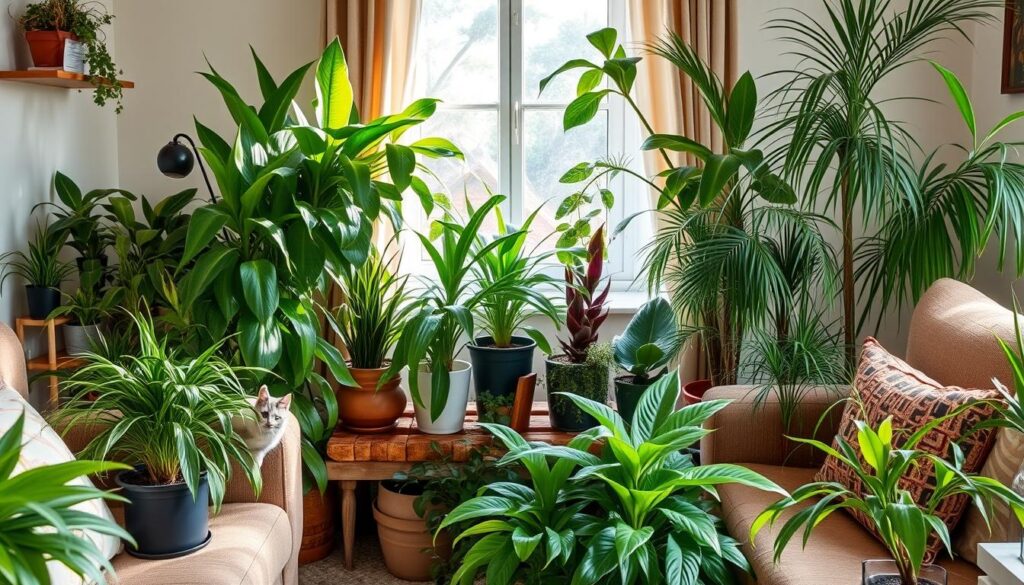 cat-friendly houseplants