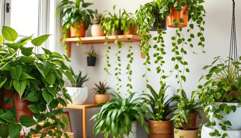 easy-care indoor trailing plants