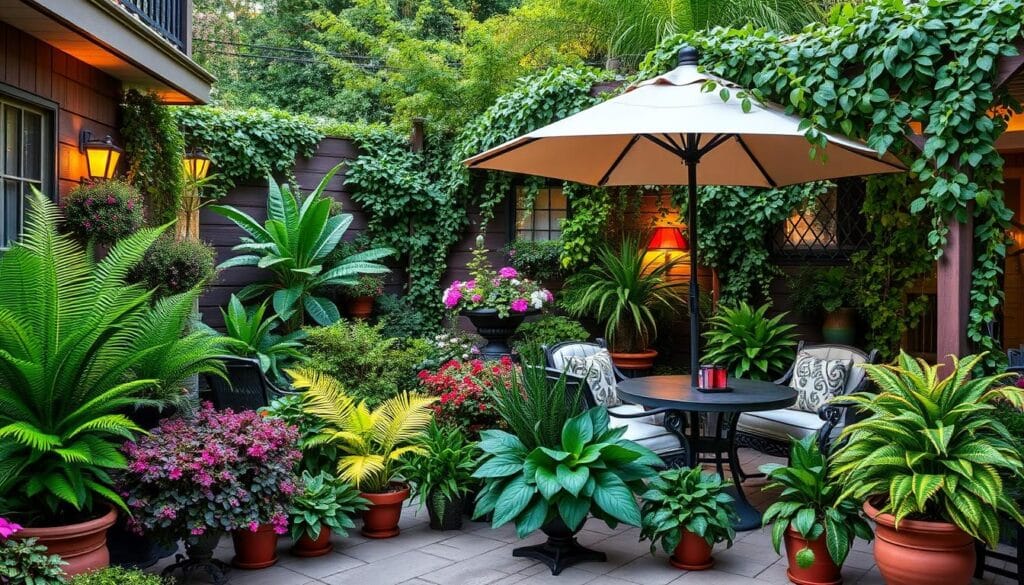 faux plants for patios