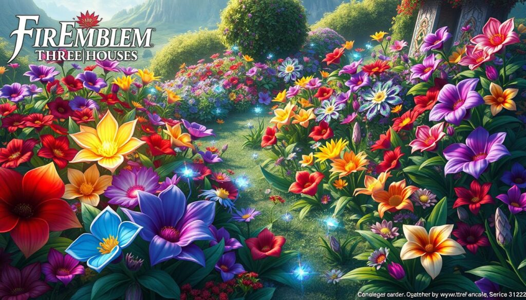 fire emblem three houses flowers