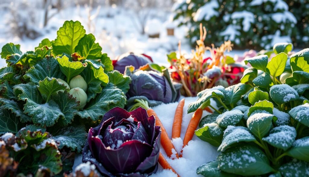 frost resistant vegetables