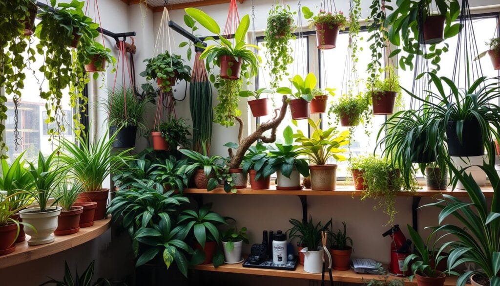 hanging plant care