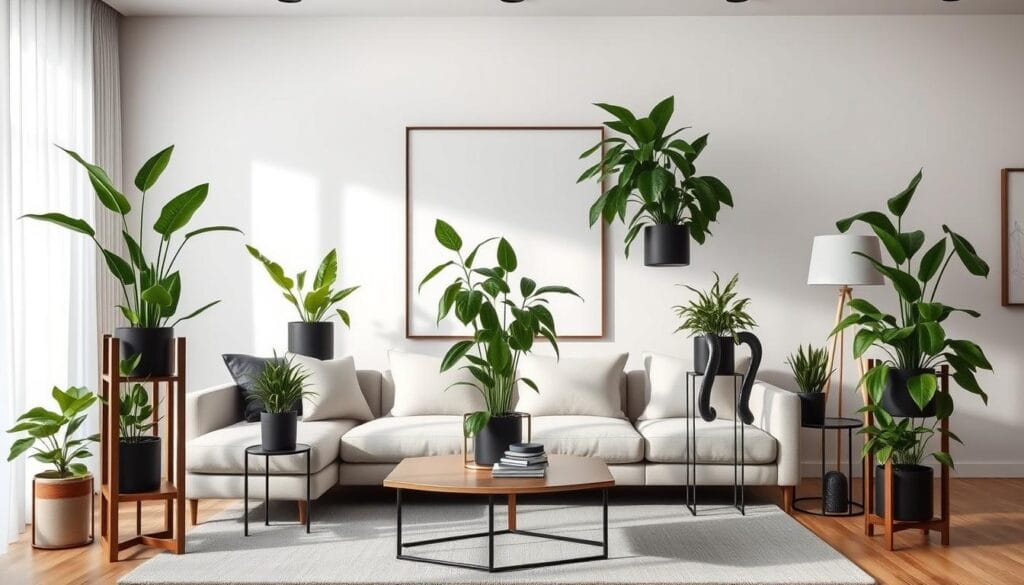 indoor plant stands for multiple plants