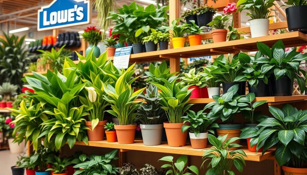 indoor plant variety at lowe's