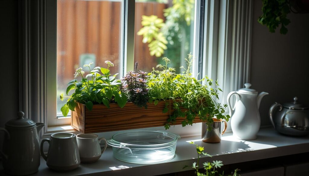 kitchen window sill planter