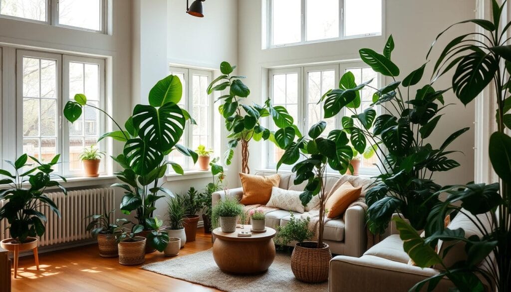 large indoor potted plants