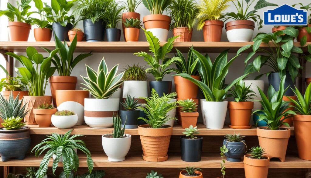 lowe's plant pots