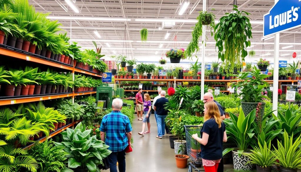 lowe's plant section