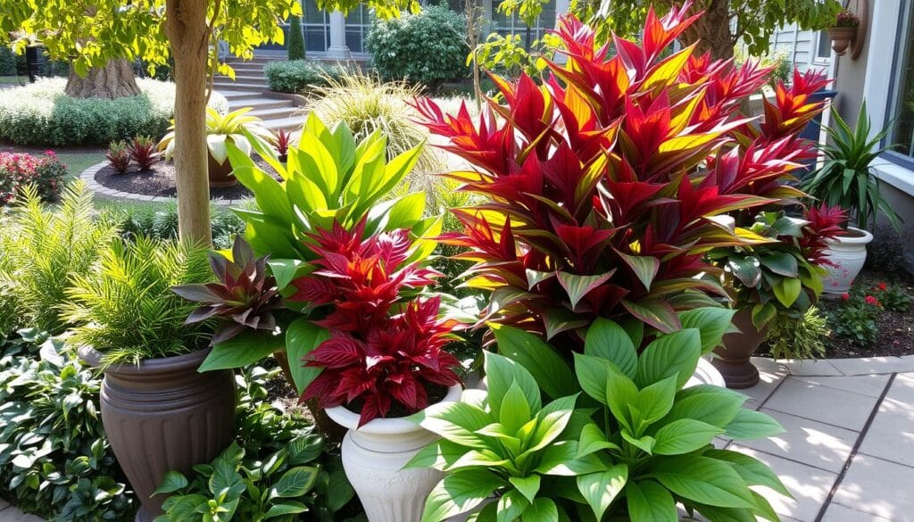 outdoor artificial plants