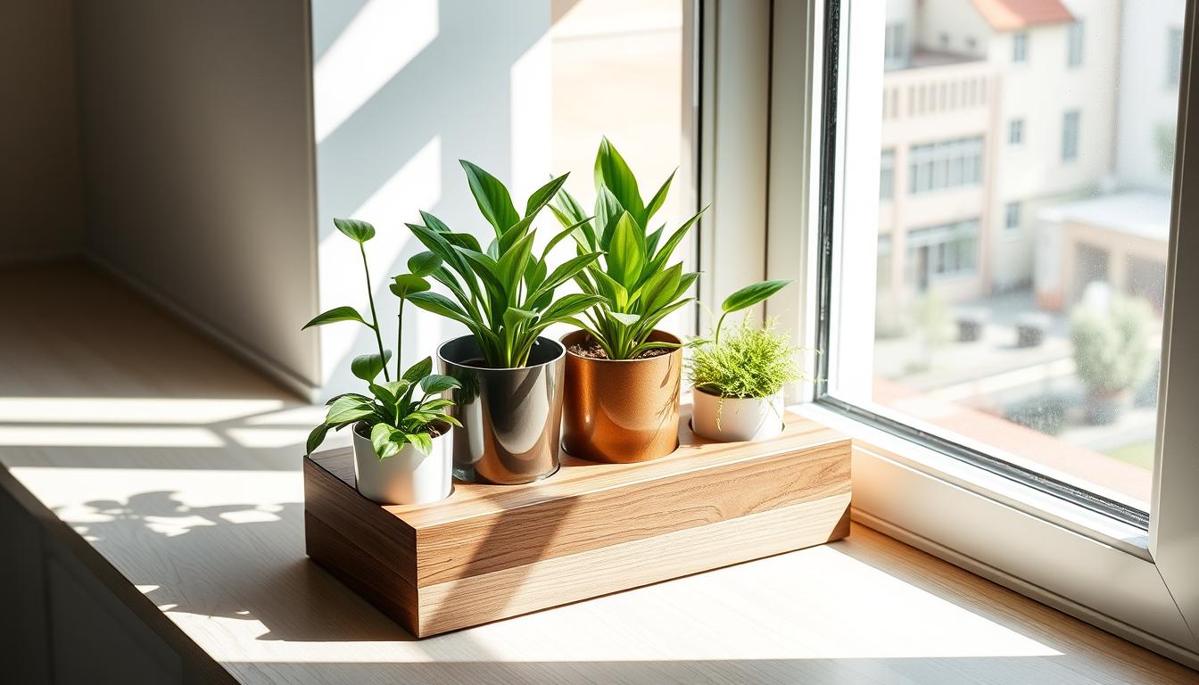 Read more about the article Indoor Plant Pot Holder for Window Sill with Water Tray