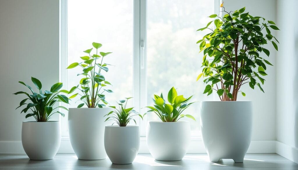 self-watering pots