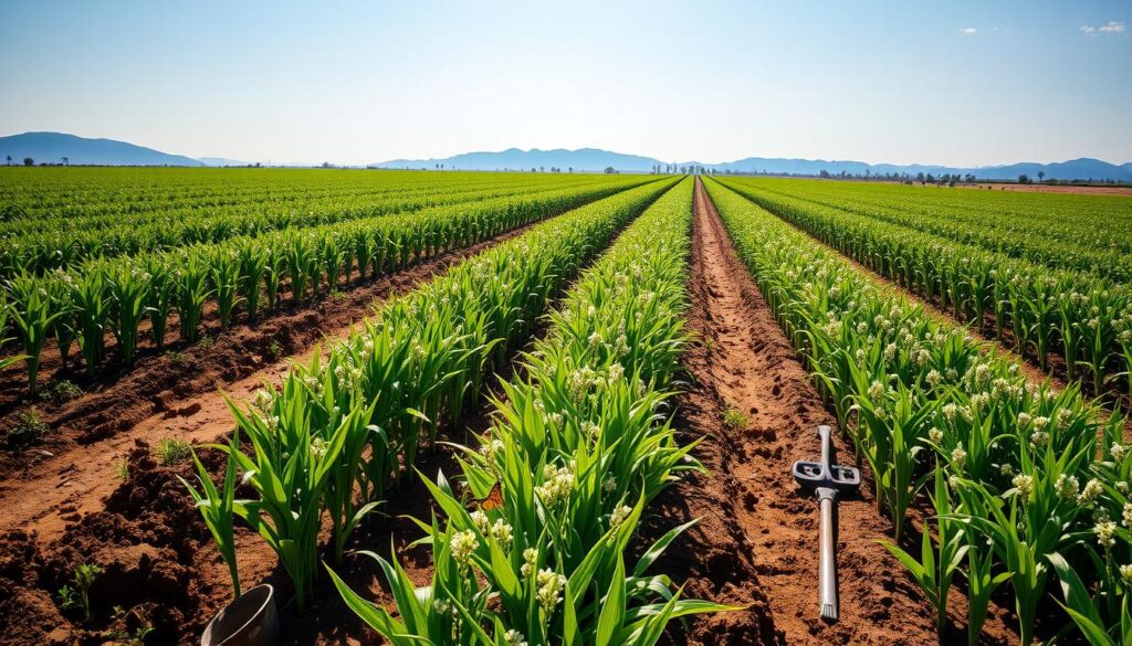 sesame farming