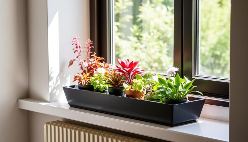 slim windowsill planter