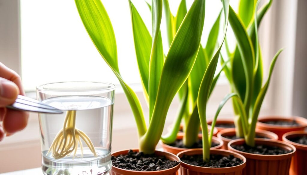 snake plant propagation