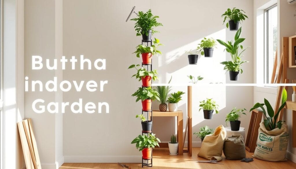 steps to build indoor tower garden