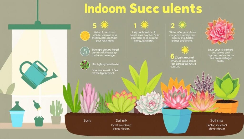 succulent care infographic