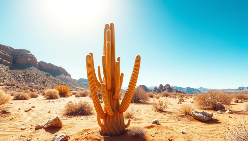 yucca plant in desert landscaping